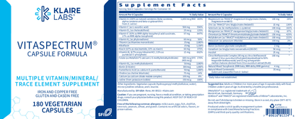 Vitaspectrum® Capsules – Neuro-Nutrient Multivitamin for Children & Adults
