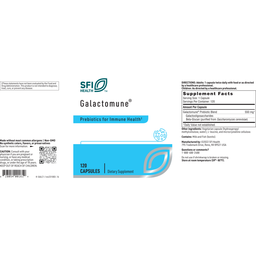 Galactomune® – Prebiotic Immune Support