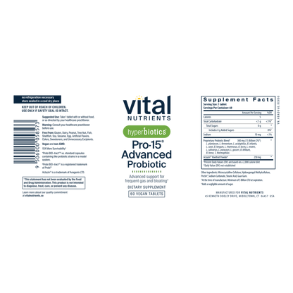 Hyperbiotics Pro-15® Advanced Probiotic