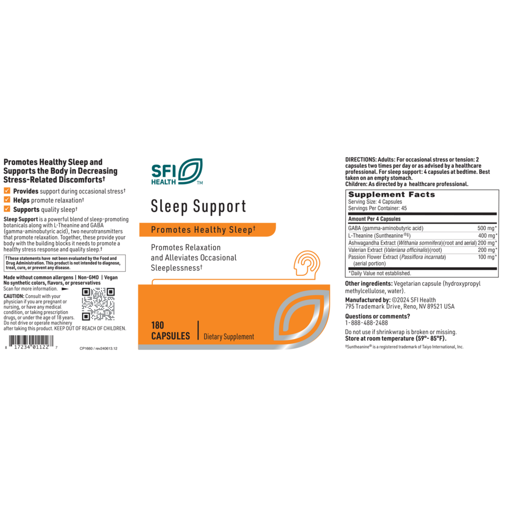 Sleep Support – Stress Support Complex