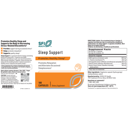Sleep Support – Stress Support Complex
