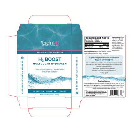 H2 Boost Molecular Hydrogen – Brain & Energy Support