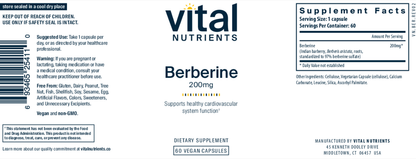 Berberine 200mg