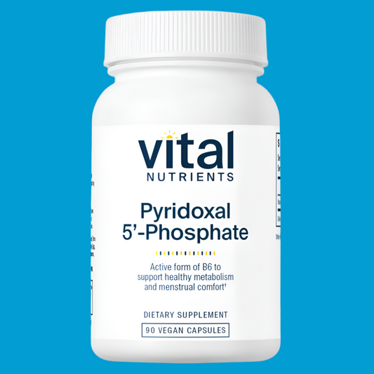 Pyridoxal-5-Phosphate 50mg with Active form of Vitamin B6