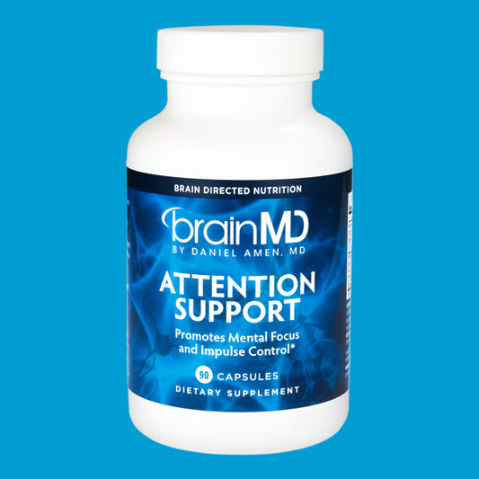 Attention Support – Focus & Brain Supplement