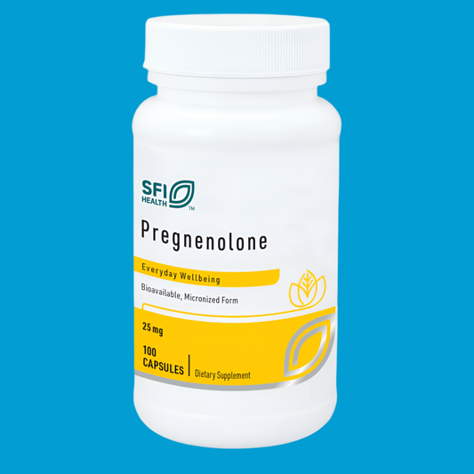 Pregnenolone 25 mg – Neurosteroid & Hormonal Precursor Support