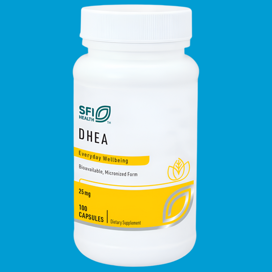 DHEA (25 mg) – Micronized Adrenal Support