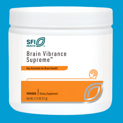 Brain Vibrance Supreme™ Powder 2.72 oz (77 g) – Cognitive Support Formula