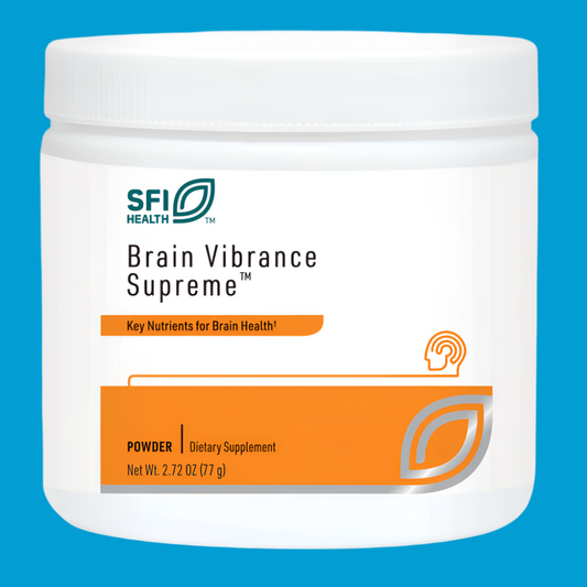 Brain Vibrance Supreme™ Powder 2.72 oz (77 g) – Cognitive Support Formula