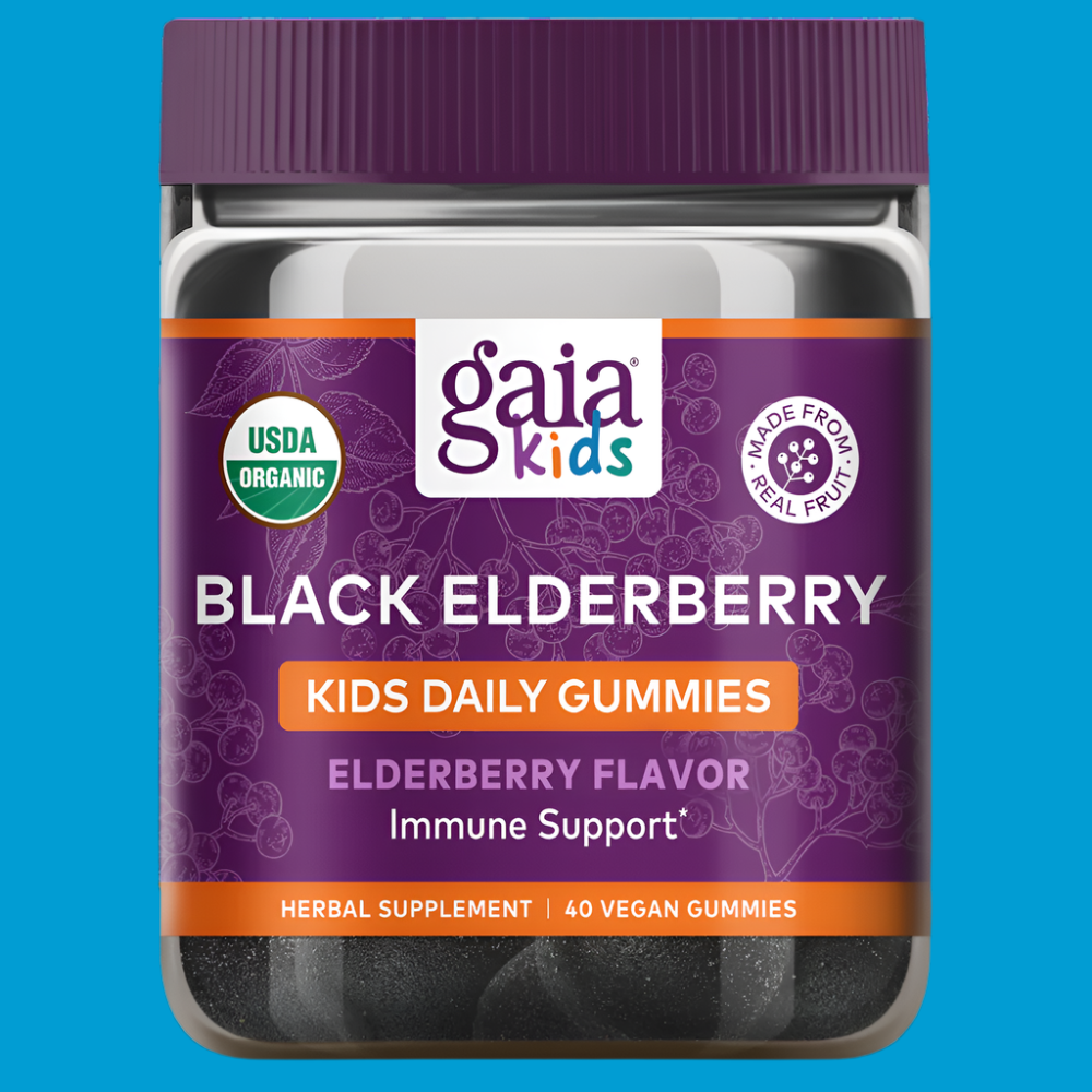 GaiaKids Everyday Elderberry Gummies
