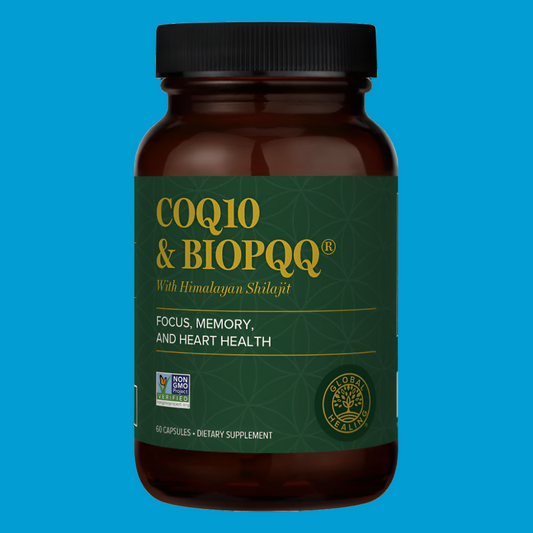 CoQ10 & BioPQQ with Himalayan Shilajit