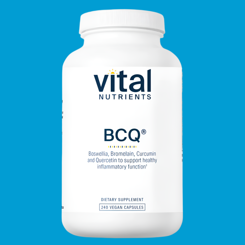 BCQ: Bromelain, Curcumin and Quercetin