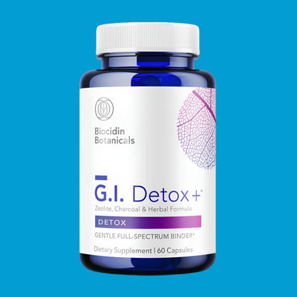 G.I. Detox+® – Zeolite, Charcoal & Herbal Formula (60 Capsules)