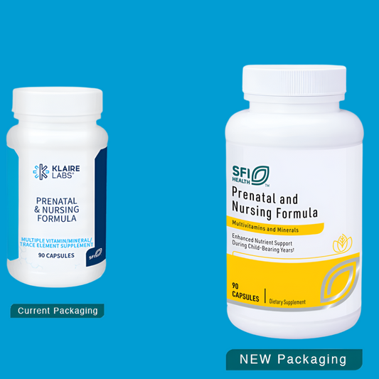 Prenatal and Nursing Formula – Folate, Iron, D3