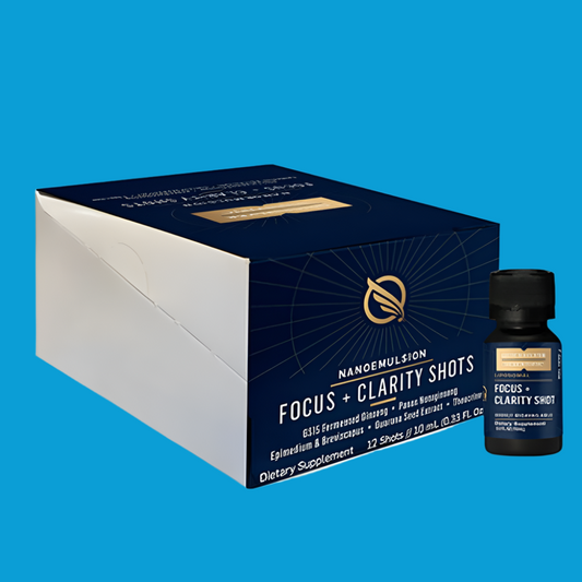 Focus + Clarity Shots – Box of 12 (10 mL)