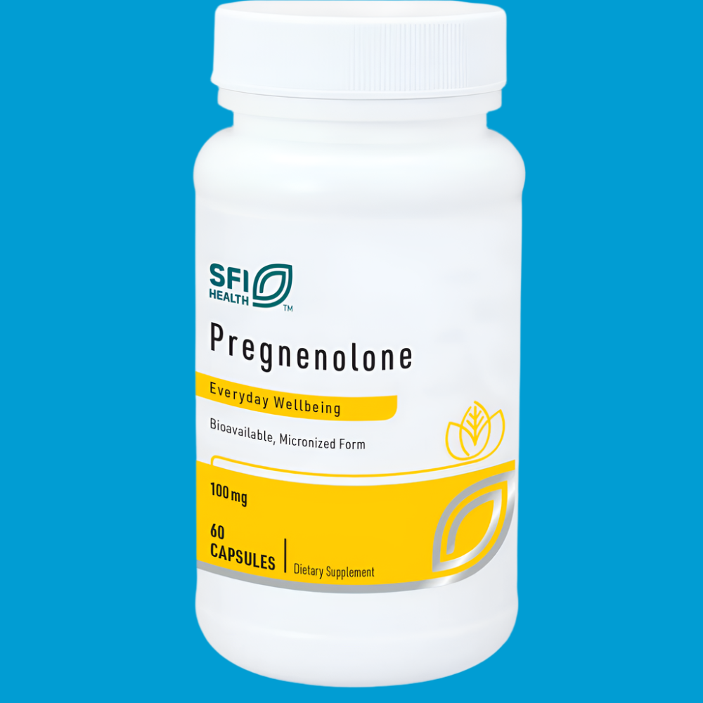 Pregnenolone 100 mg – Cognitive & Hormonal Precursor Support