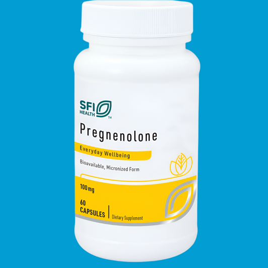 Pregnenolone 100 mg – Cognitive & Hormonal Precursor Support