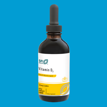 Vitamin D3 5,000 IU Liquid – High-Potency Immune & Bone Support