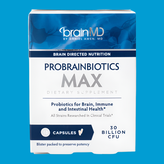 ProBrainBiotics Max– 30 Billion CFU Brain & Gut Support