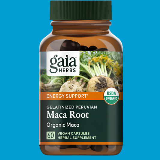 Maca Root (Organic) 500mg Capsules