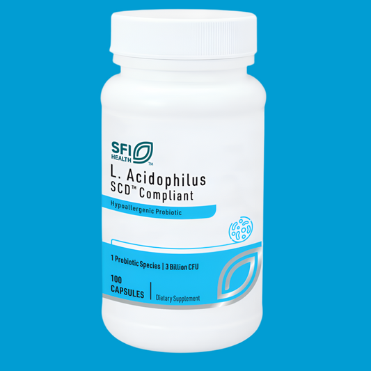 L. Acidophilus – Gut & Vaginal Probiotic Support