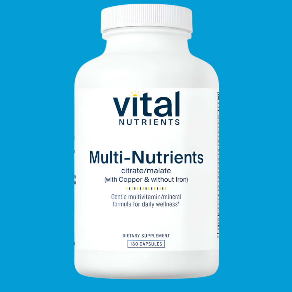 Multi-Nutrients 2 Citrate/Malate Formula (with Copper & without Iron)