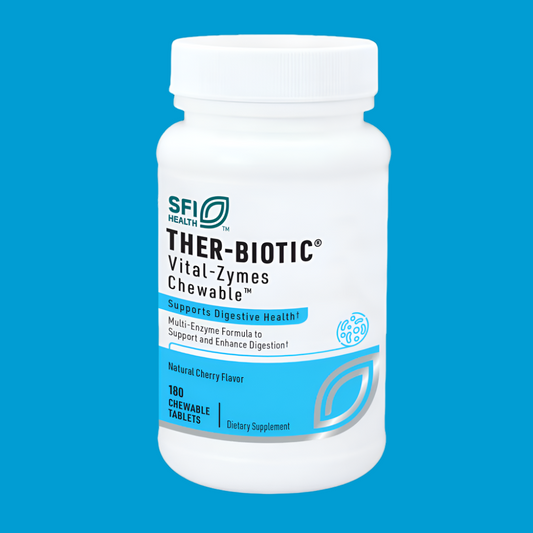 Ther-Biotic® Vital-Zymes™ Chewable – Daily Digestive Enzyme