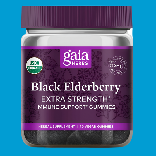 Extra Strength Black Elderberry Gummies