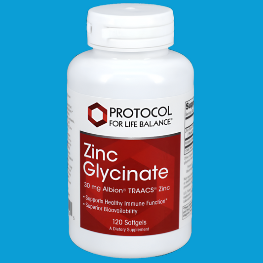 Zinc Glycinate 30mg Albion TRACCS Zinc