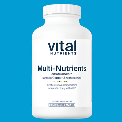 Multi-Nutrients 3 Citrate/Malate (without Copper & without Iron)