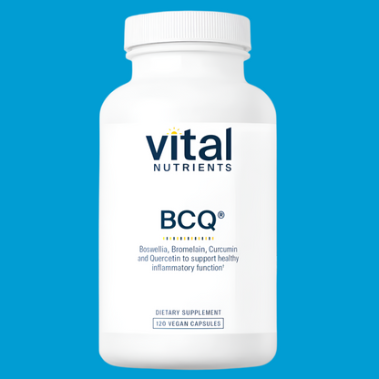 BCQ: Bromelain, Curcumin and Quercetin