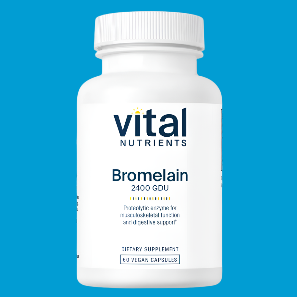 Bromelain High Potency 2400GDU 375mg