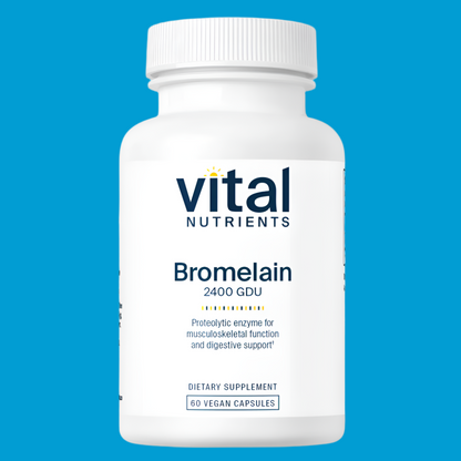 Bromelain High Potency 2400GDU 375mg