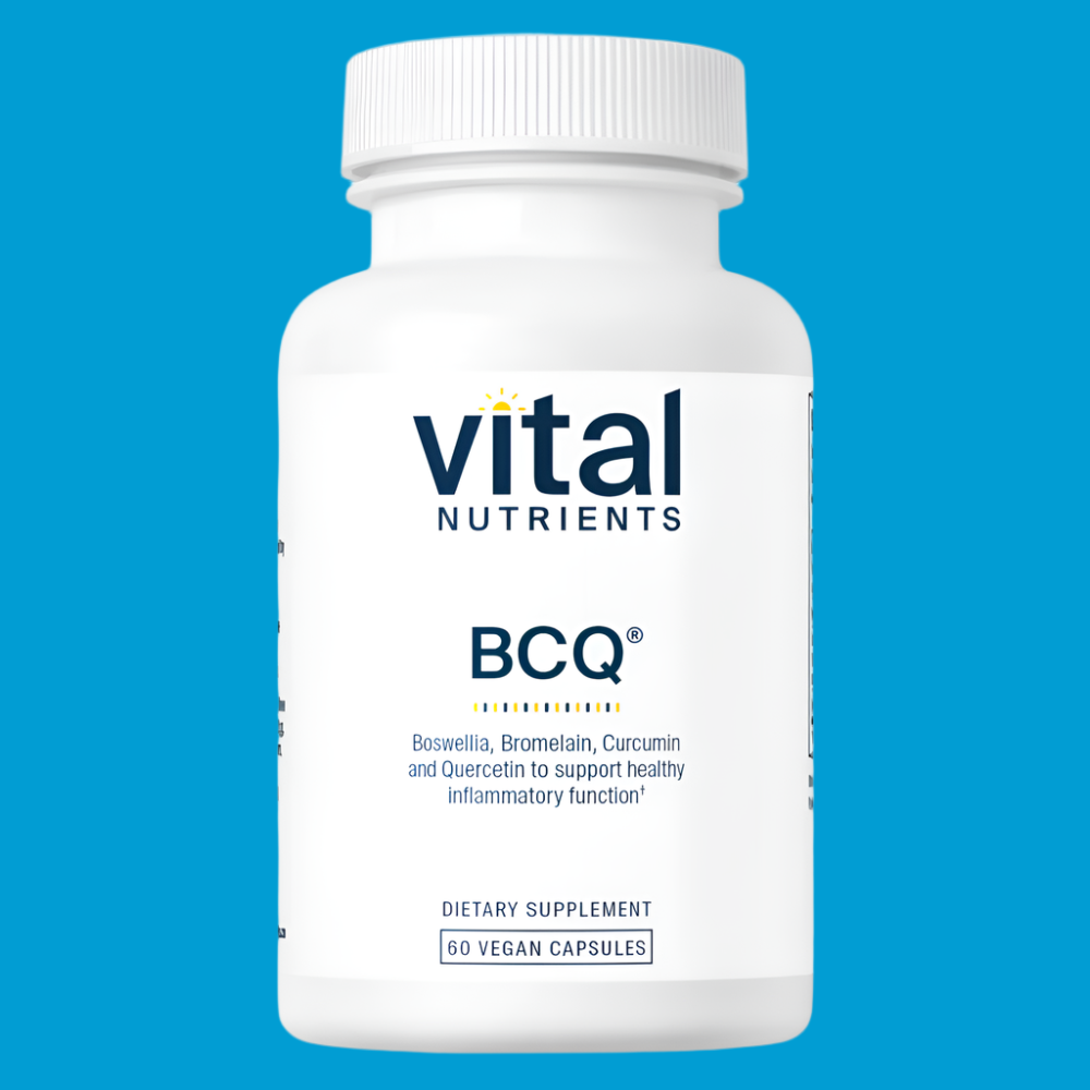 BCQ: Bromelain, Curcumin and Quercetin