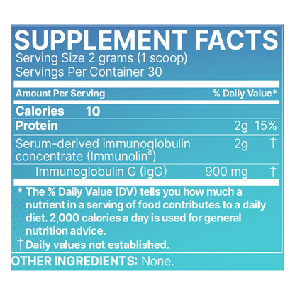 MegaIgG2000™ Powder – Dairy-Free Immunoglobulin for Gut Health