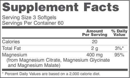 Magnesium Citrate Softgels