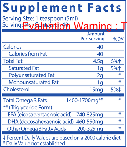 Ultra Pure® Fish Oil 1400
