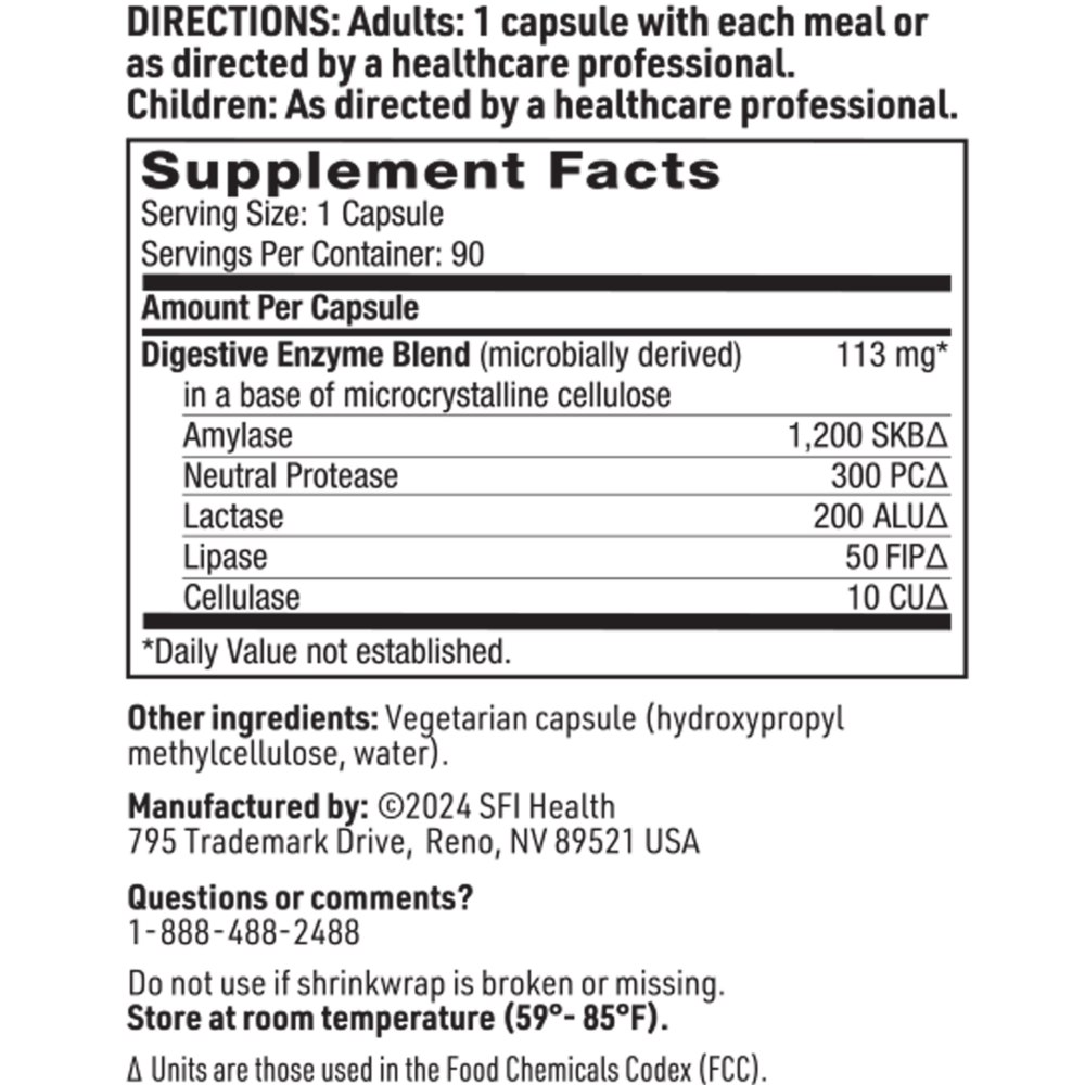 Digestive Enzymes – GI Support for Nutrient Absorption