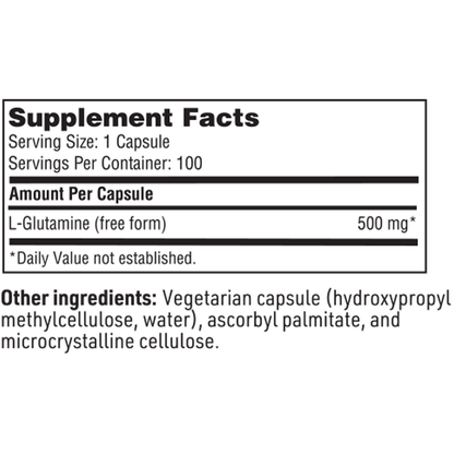 L-Glutamine – Gut & Muscle Support