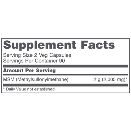 MSM Bio-Available Sulfur