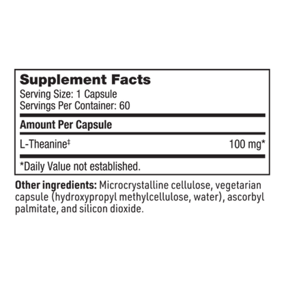 L-Theanine 100 mg – Suntheanine® for Calm Focus
