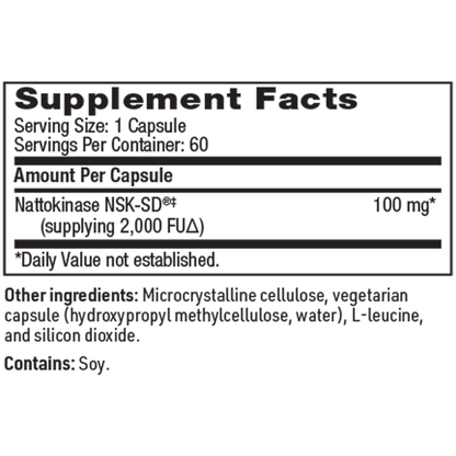 Nattokinase NSK-SD® – Circulatory Support