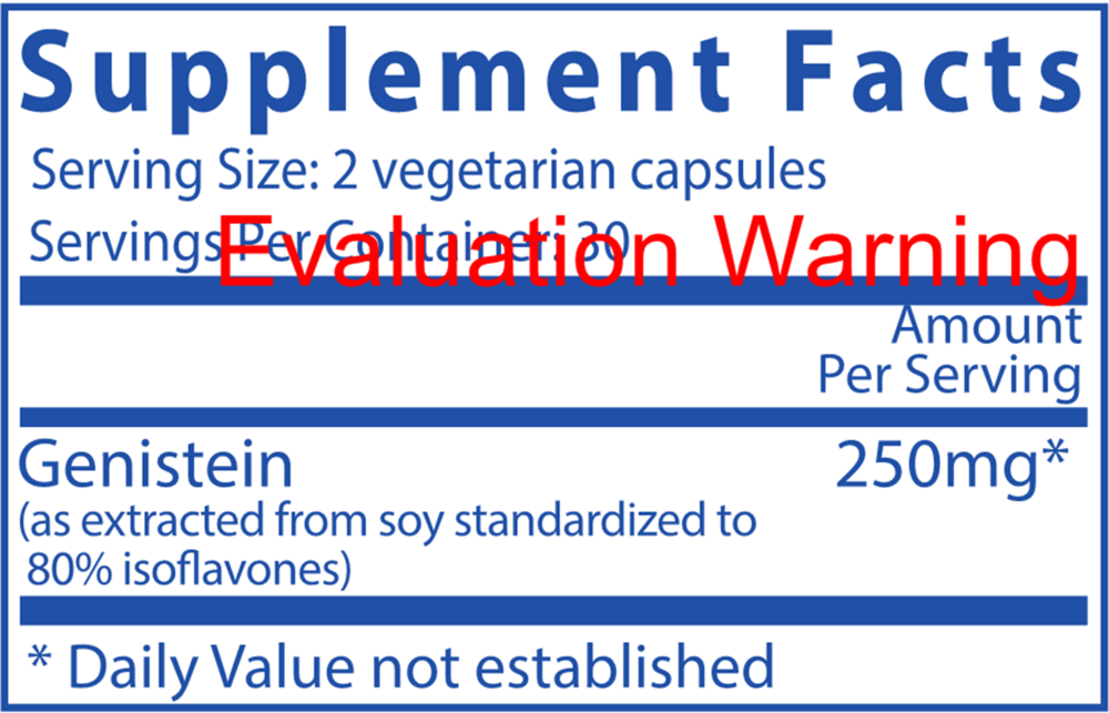 Genistein 125mg