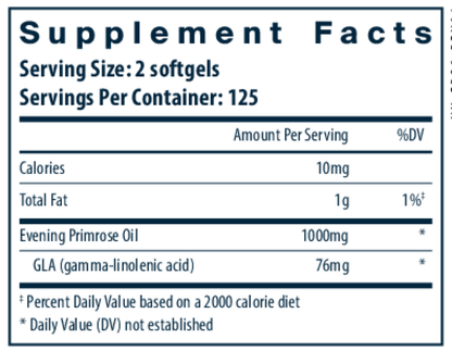 Evening Primrose 1000mg
