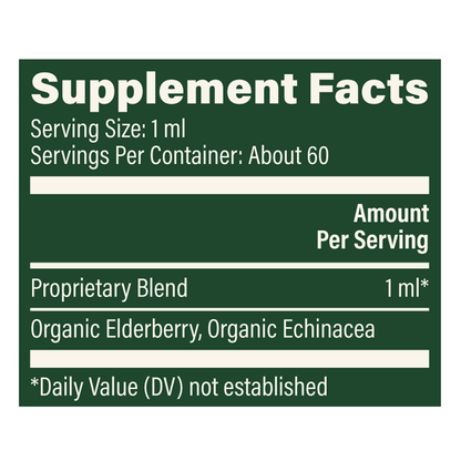 Organic Elderberry & Echinacea