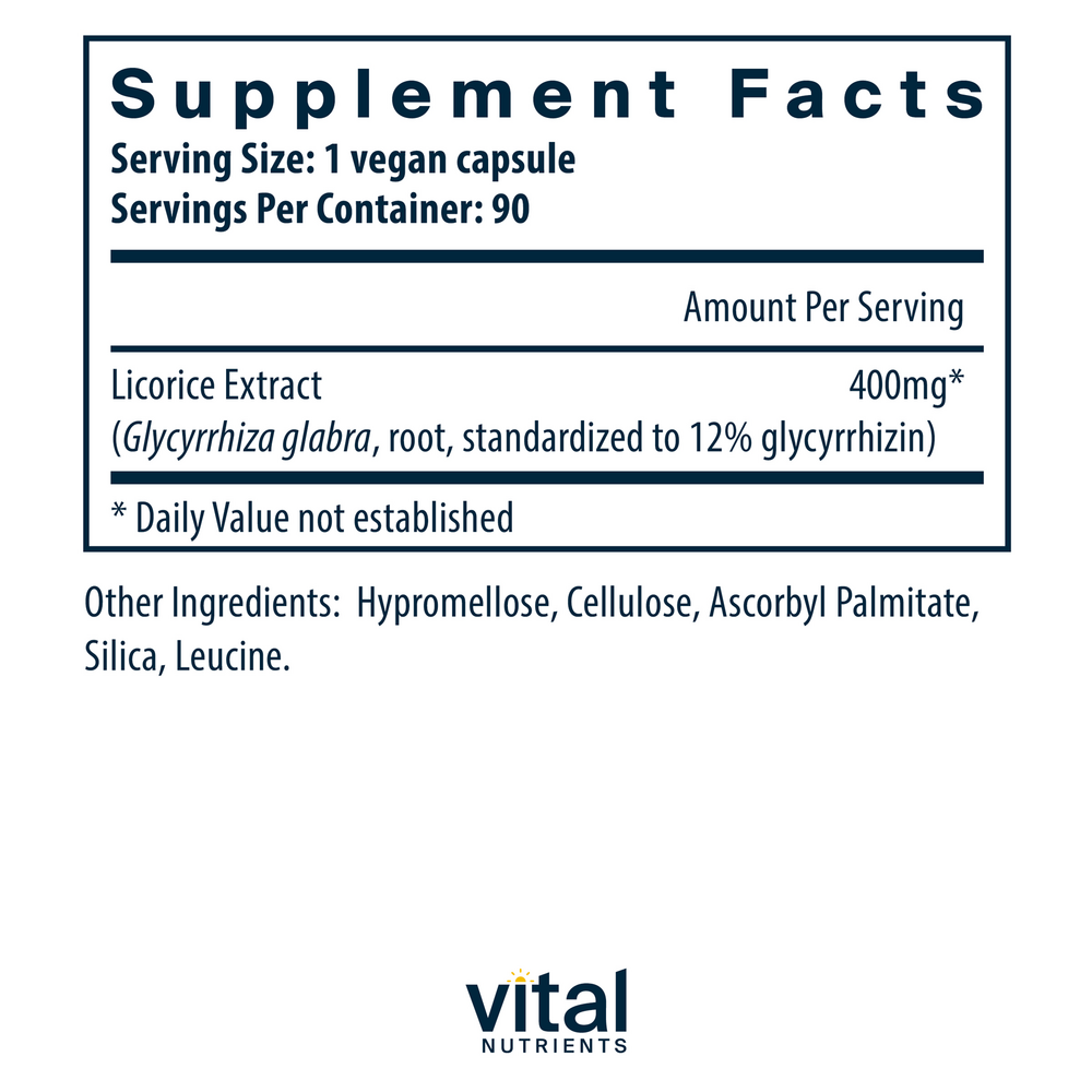 Licorice Extract 400mg