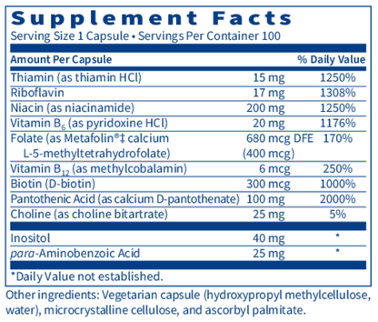B Complex Plus – High-Potency B Vitamins