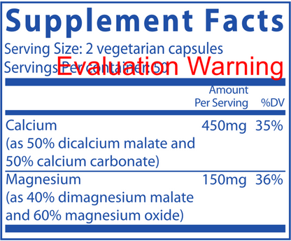 Calcium & Magnesium
