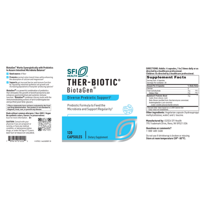 Ther-Biotic® BiotaGen – Prebiotic Gut & Immune Support