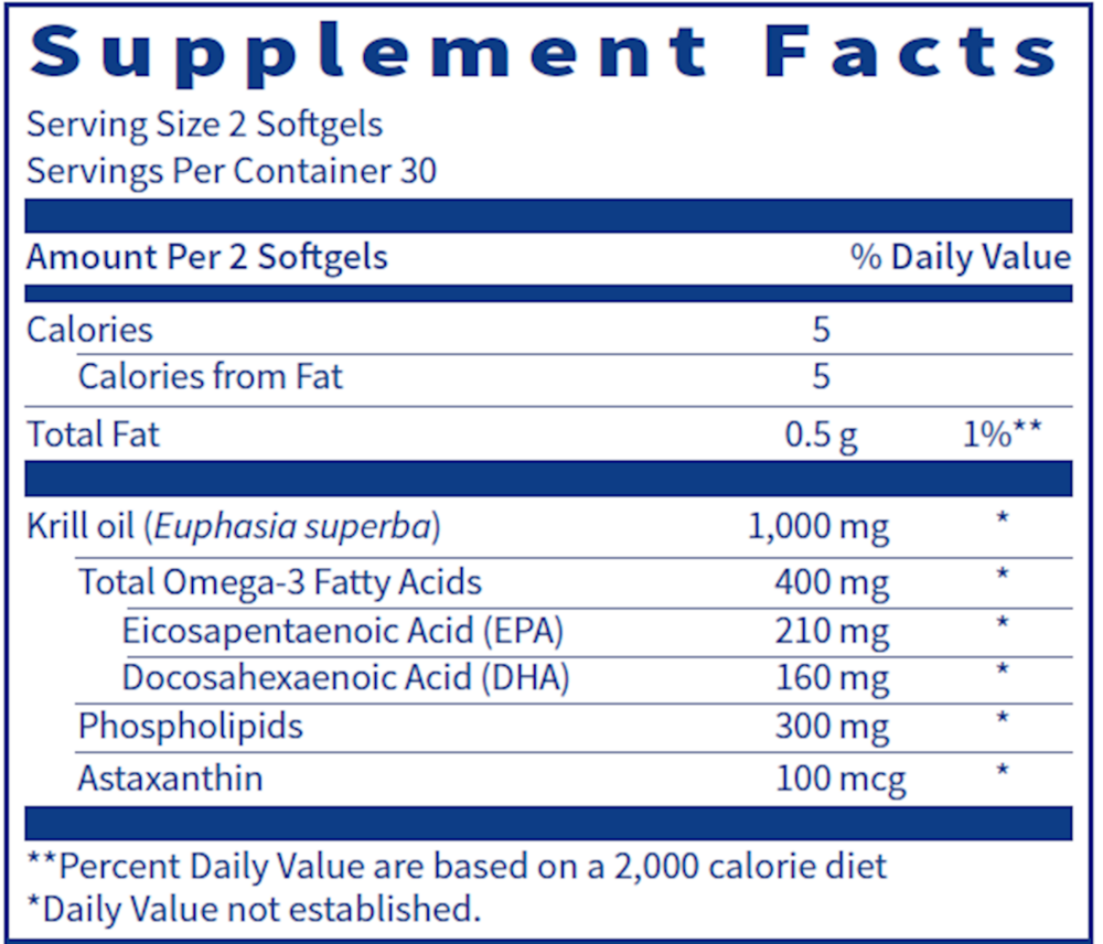 Krill Oil – High Absorption Omega-3